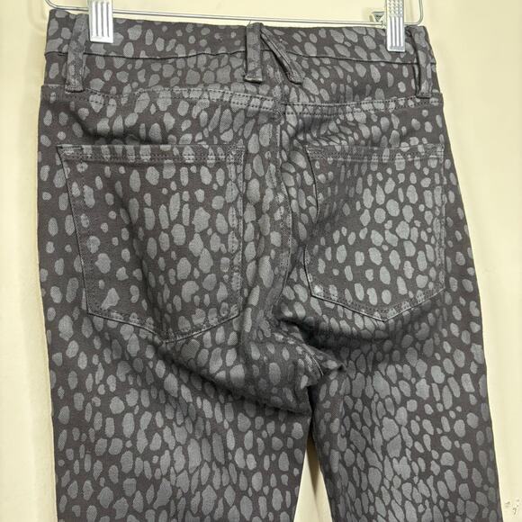 Good American Good Legs Crop Black Grey Jeans Women's Size 00/24 - Picture 3 of 7